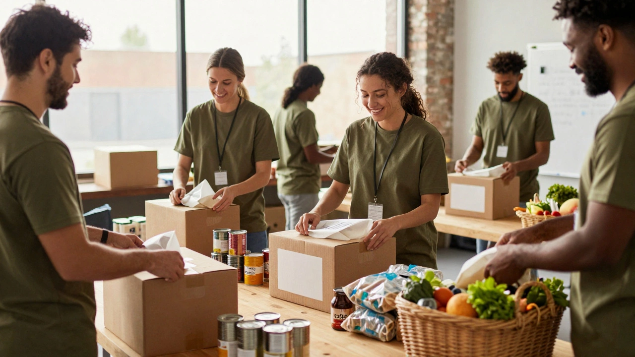 What Are the Main Charitable Activities People Actually Do?